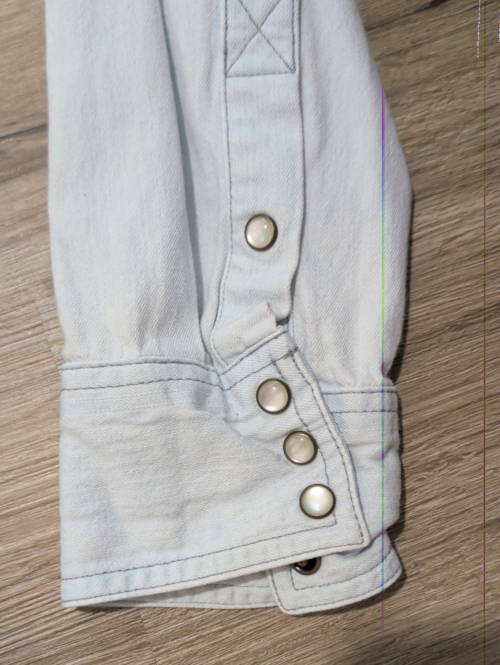 Tecovas Denim Pearl Snap - Picture 5 of 6